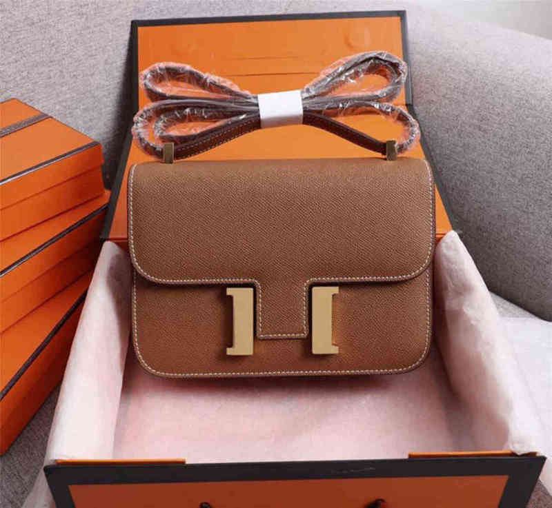 

Fashion Women Luxury Handbags Herme Bags 2022 Real Leather s High Quaty Shoulder Crossbody Bag Wallet, Red