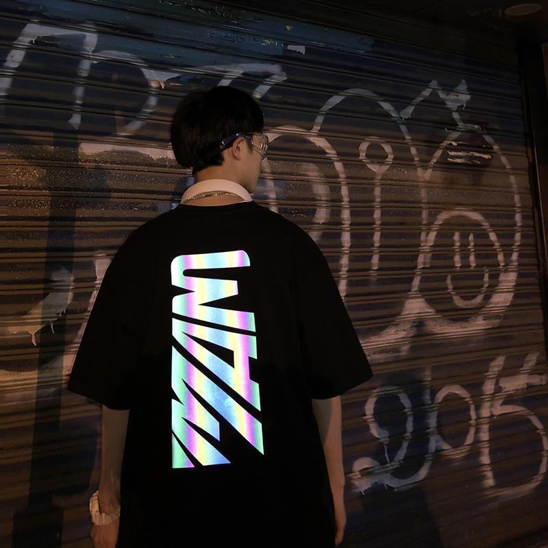 

2021 New Camisa Manga Curta Alta Rua Vero De Harajuku Eg4t