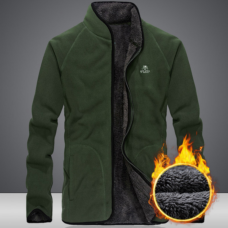 

2021 New Winter Warm Men Thick Fleece Army Jackets Coats Mens Windbreaker Stand Collar Outerwear Tactical Parka Q1CO, Qy81733blue