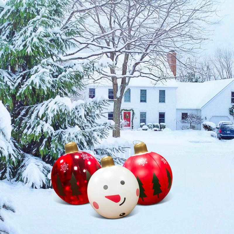 

Party Decoration Christmas Balls Tree Decorations Gift Xmas Hristmas For Home Outdoor Pvc Inflatable Toys G2
