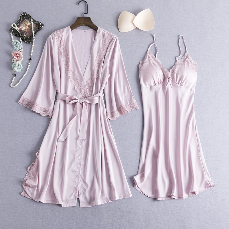 

Sexy 2pcs Women V-neck Cami Pants Night's Dress Pig' House Nightwear Clothes Nate's Underwear 6ai6, Gray