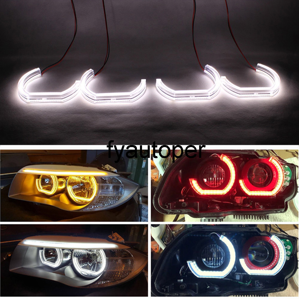 

Car Daytime Running Light Marker Lights DRL LED Angel Eyes For BMW E90 E92 E93 F30 F35 E60 E53 Ultra bright