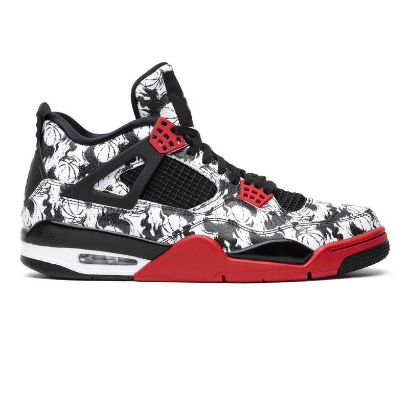

4 Tattoo Basketball shoes Sneakers BQ0897 006 Top version, Tattoo(with box)