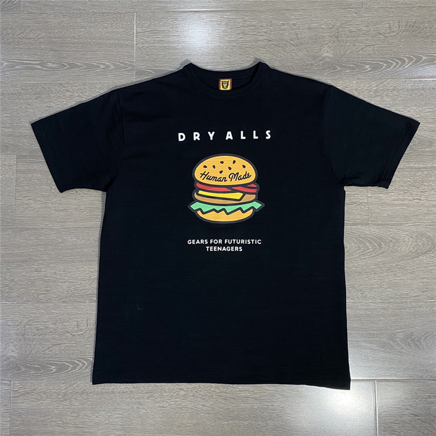 

2021 New Human Made Hamburg T-shirt Men Women 1:1 High Quality Summer Style Tops Tee Oversized t Shirt Dweo