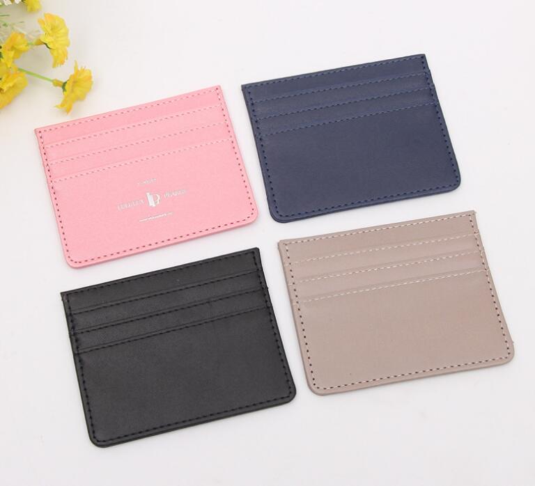 

High Quality Men Women Credit Card Holder Classic Mini Bank Card Holder Small Wallet