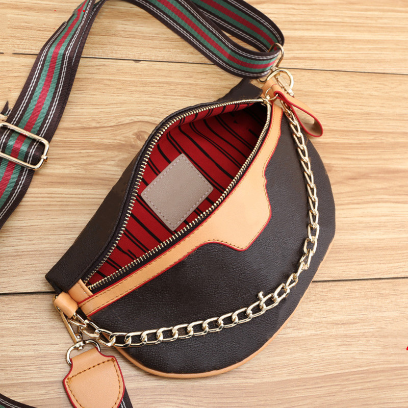 

Luxury Designers Waist Bags CrossBody Newest Handbag Famous Bumbag Fashion Shoulder Brown Fanny Pack With Two styles Women Temperament Outdoor sports Span Packet, Multi