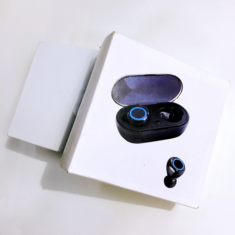 

Wireless charging Earphones Bluetooth Cell Phone White headset earplugs earphone in-ear Sports Christmas Touchable earplugs With pop-up window box gift rename cccc, A 2