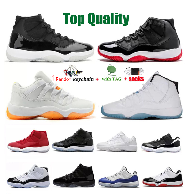 

Top quality Jumpman Basketball Shoes 11 11s 25th Anniversary Low Legend Blue Bred Concord 45 Space Jam Men Shoe Twist Indigo Reverse Flu Game Mens Women Sneakers, Customize