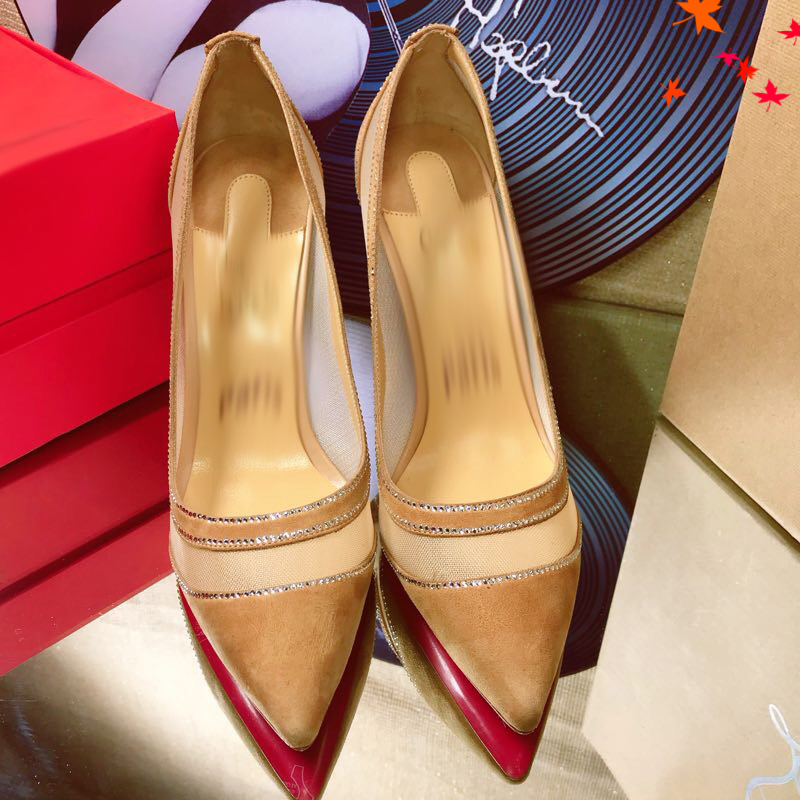 

2021 Good Quality Fashion Women Luxurys Designers Shoes Designer Sandals Womens Luxury High Heels Sandal Dress Shoess With Box Size 35-41 -G769, Gold