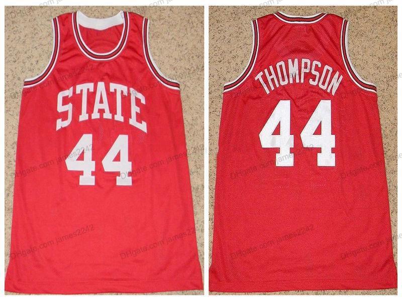 

Custom David # Thompson College Basketball Jersey Mens All Stitched Red Size 2XS-5XL Number And name Jerseys Top Quality