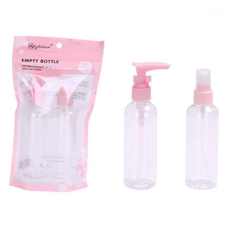 

Storage Bottles & Jars 2 Pieces Portable Empty Travelling Refillable Bottle Set Skin Care Cosmetic Thumbnail Pilyvinyl Alcohol Emulsion Spra