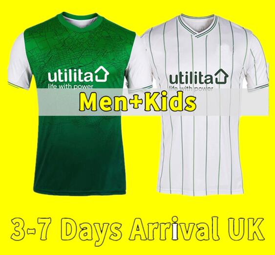 

2021 2022 Hibernian FC soccer jerseys Home DOIDGE BOYLE NISBET MAGENNIS Men Kids Kits Football shirts HANLON McGINN NEWELL HALLBERG GULLAN