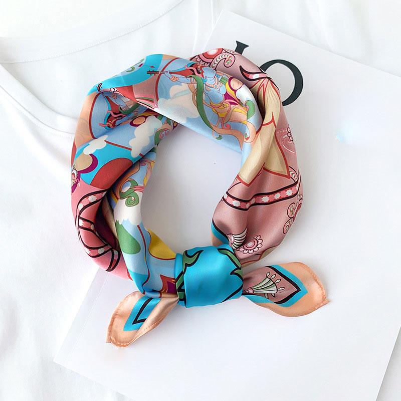 

Scarves 100% Real Silk Square Women Bandana High Quality Foulard Bag Fashion Scarf Shawls Wraps Ladies Pashmina Female Hijab