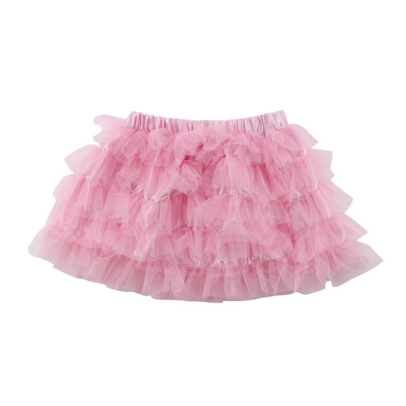 

Skirts Infant Baby Girl Tulle Skirt Pleared Pure Colors Bottom Born Kids Short Mini Cake, Blue
