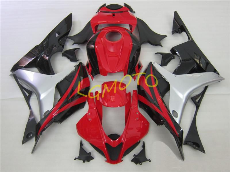 

RED HONDA CBR600RR F5 2007-2008 FAIRINGS KITS Customize Injection abs fairing kit cowling CBR600 RR 07-08 2007 2008 bodykits #T218W bodywork