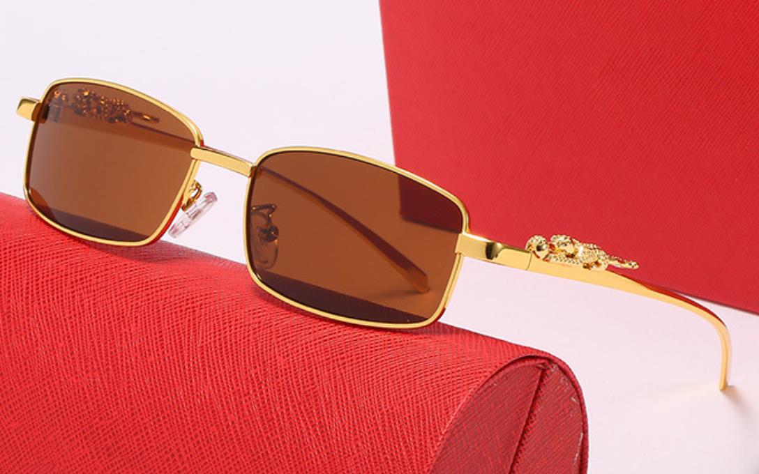 

France sports sunglasses for men environmentally fashion man women glass rimless retro vintage gold eyeglasses frame buffalo horn eyewear with case