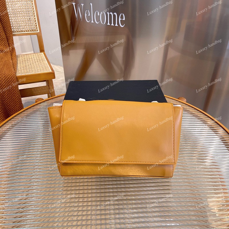 

Calfskin Top Real Genuine Leather Bags Large Capacity Fahion France Women Lady Street Outdoor Sacoche Trends Classical Famous Luxury Designer Clutch Handbags 27C, Black