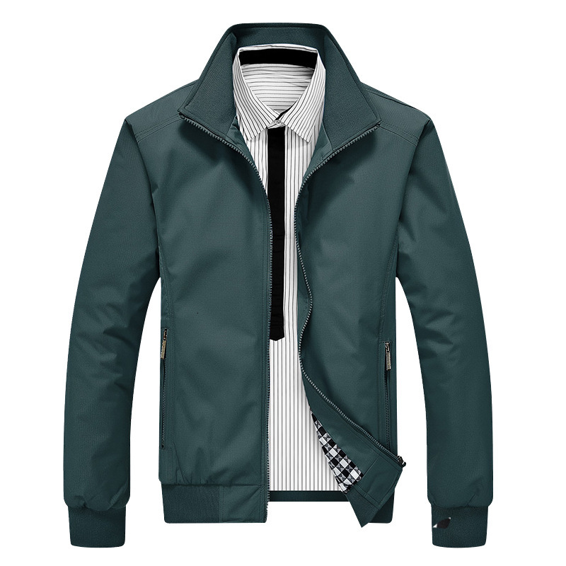 

2021 New Casual Thin Autumn Jackets Outerwear Classic Men's Clothing Jacket Plus Size 5xl 6xl 2nwf, Navy blue jackets.