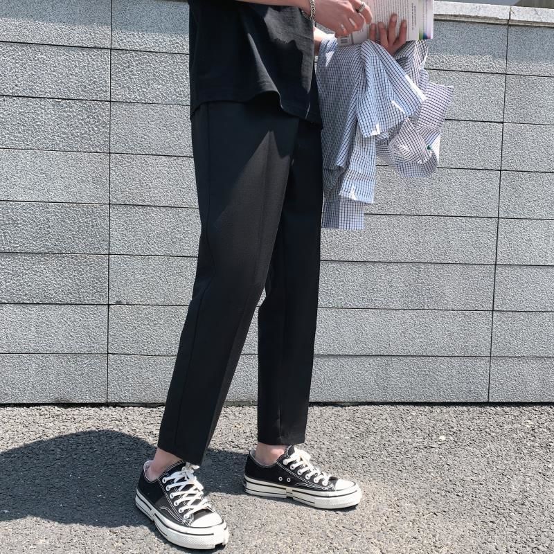 

2021 New Stock 10000 Pieces Men's Fashion Trend Cargo Military Casual Pants Streetwear Hip Hop Style Black Color Trousers Yhw9