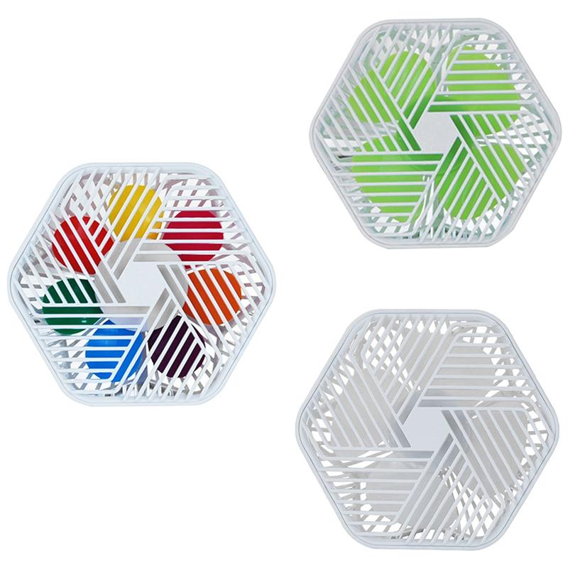 

Hexagonal Design Office Dormitory Electric Fan Student USB Mini Fan