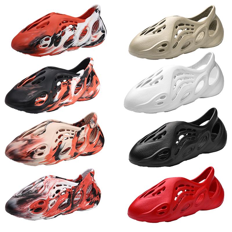 

Slides Slippers Desert Sand Summer Brown Flat Mens Women Beach Resin Slide Sandal camouflage Bone Rubber MXT red black Designer shoes