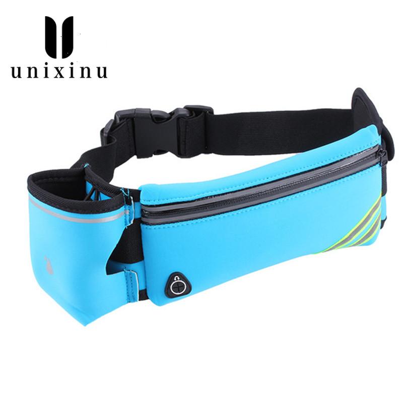

Outdoor Bags Sports Pocket Men Women Multi-function Running Bag Waterproof Fitness With Kettle Waist Bum, Green