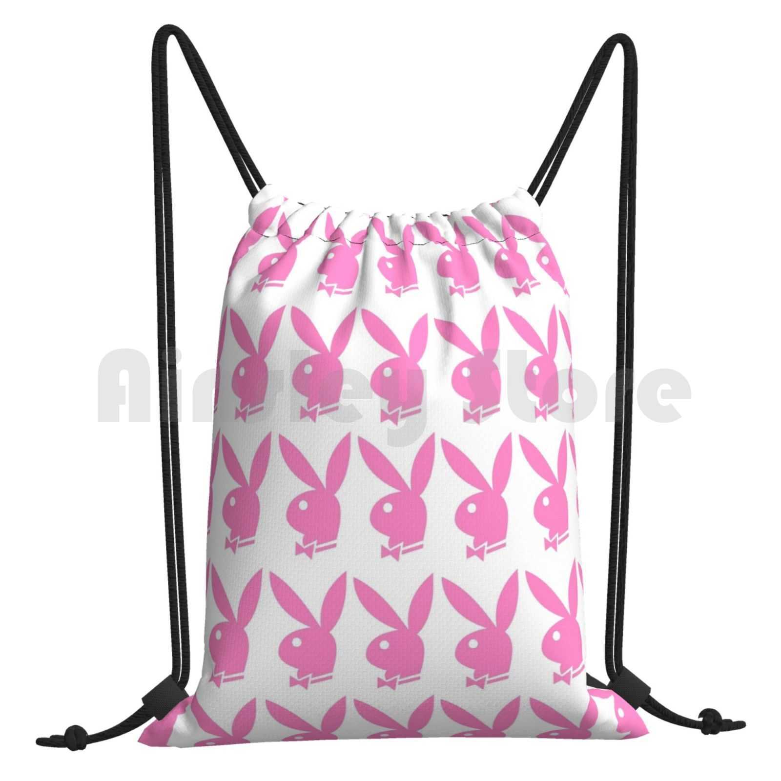 drawstring bunny bolsa