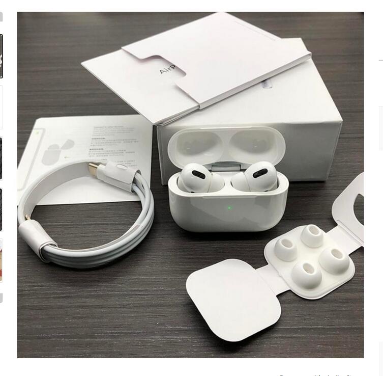 

The new 2022top quality Airpods 3 Pro Air Pod 1 2 gen Push Pop it fidget Soft Silicone Case airpod 2 3 pro Candy Headphone Cover with Strap good nice, White