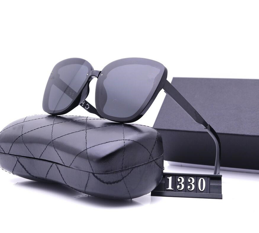 

High Quality Brand Designer Sunglasses Luxury Fashion P1330 Polarized UV400 Eyewear Mens Womens Vintage Retro Metal Frame Glasses no Box, White;black