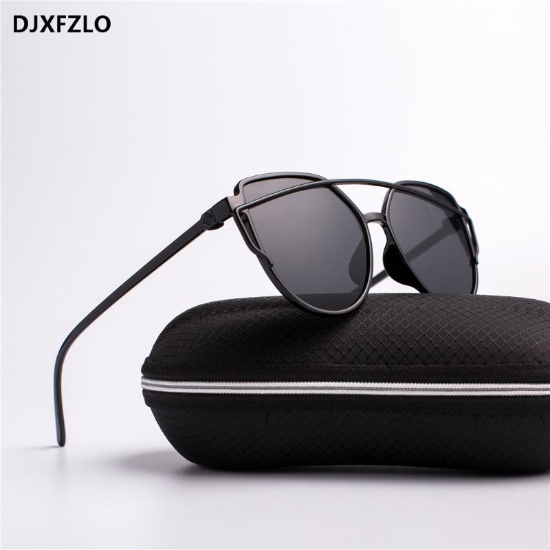 

Sunglasses DJXFZLO Women Brand Designer Trendy Retro Fashion Colorful