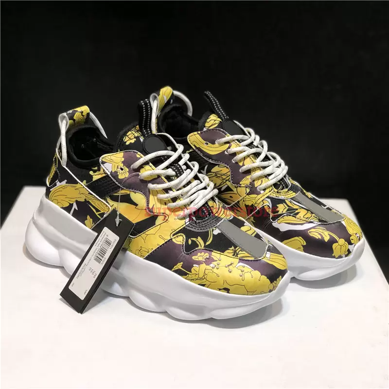 

2022 Italy reflective height reaction sneakers Casual Shoes triple black white multi-color suede red blue yellow fluo tan men women Trainers, 2.0 black gold