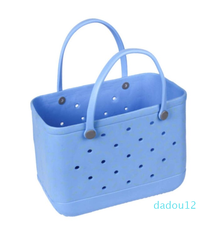 

Womens Women Wholale Waterproof Tote Bags Custom Summer Rubber Pvc Large Fashion Eva Plastic Beach Silicone Bag, 13