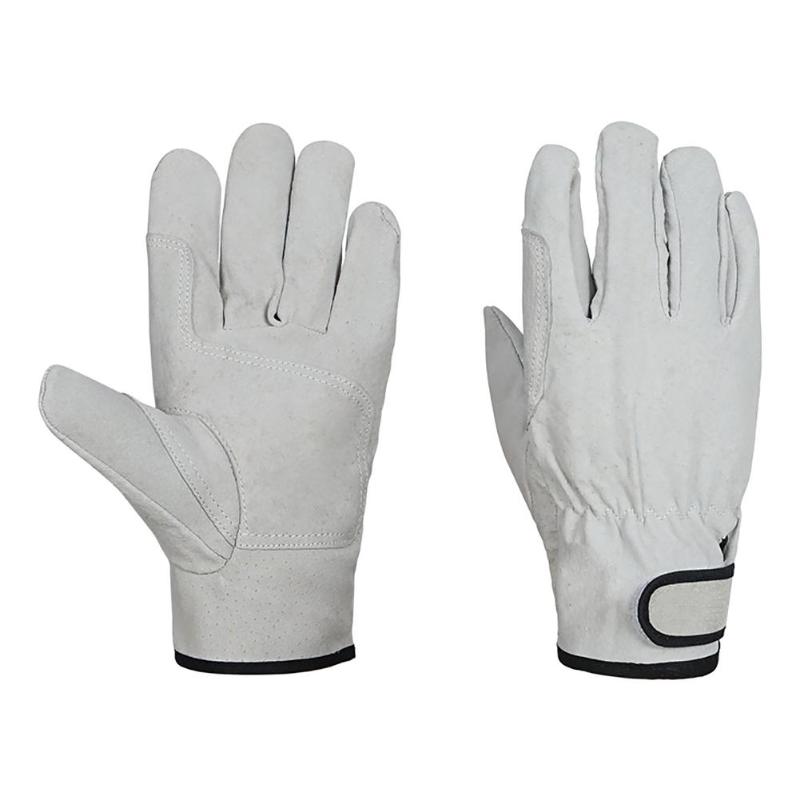 

Sports Gloves Outdoor BBQ Two Layers Leather Fire Heat Resistant Kitchen Cooking Oven Mitts Anti Slip Hard Wearing Camping Accessories, Black