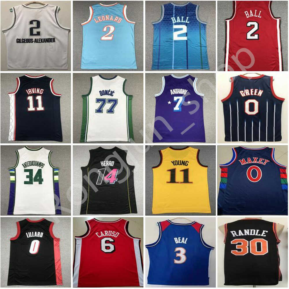 

2022 Diamond 75th Anniversary Basketball Gilgeous-Alexander Ball Leonard Irving Doncic Anthony Green Antetokounmpo Herro Young Maxey Lillard, Picture 3