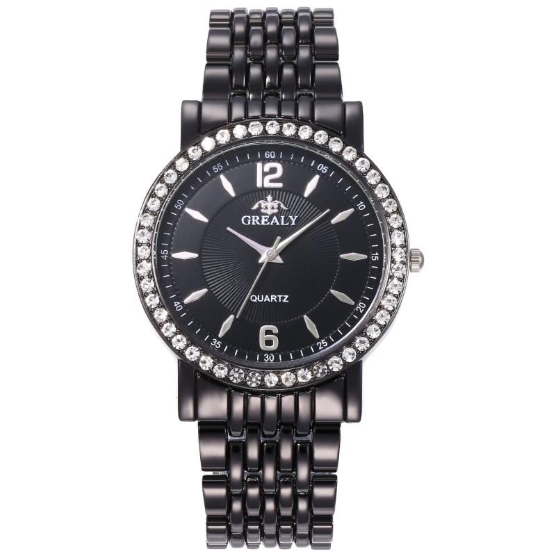 

Wristwatches Men Watches Top Iced Out Watch Gold Diamond For Square Quartz Waterproof Wristwatch Relogio A3892