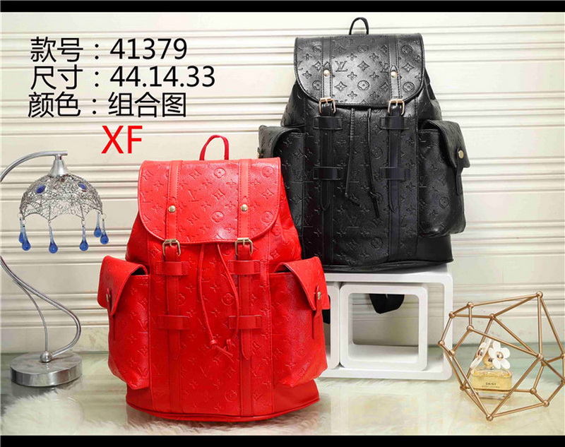 

1-1 LV Louis Fashion Crossbody Shoulder HandBag Women Purse Messenger Bags Wallet Tote Clutch Bag backpack travel men 41379, Red;black