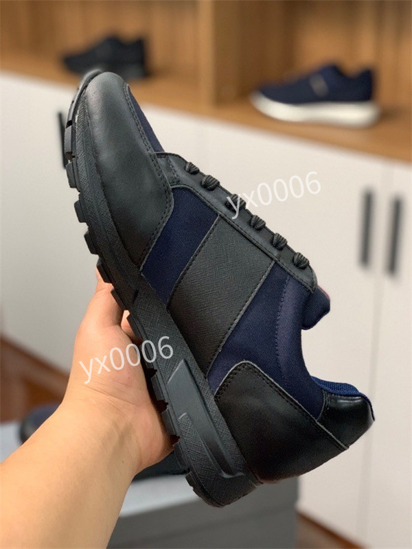 

Classic Patternl Walking Shoes 39-46 Womens Mens Leather Platform Trainer Flat Chaussures Excellent Quality Suede xg210701, Choose the color