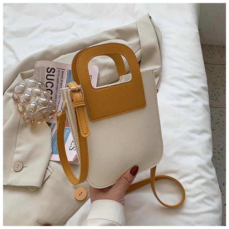 

Shoulder Bags Small Patchwork PU Leather Crossbody Bag For Women 2021 Summer Ladies Casual Handbag Female Fashion Tote Simple Design, Black