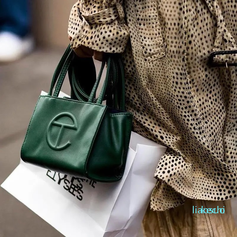 

hot usa big mini telfar bag luxury women purse handbag tote shopping bag