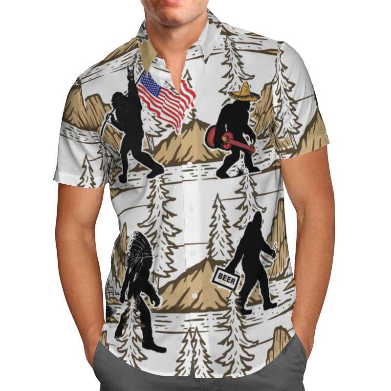 

Men's Casual Shirts 3D Printed Egyptian Shirt Hawaii Sandy Beach Men Breathable Summer Short Sleeve 2021 Oversize, Shirt 10