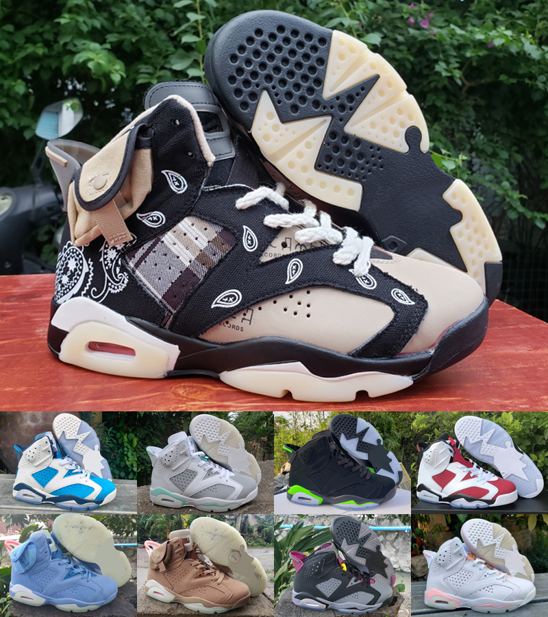 

Carmine 2021 Electric Green 6 6s basketball shoes Cactus british khaki yellow DMP reflect silver Alternate Hare UNC men sneakers trainers Size 40-47, As photo 21