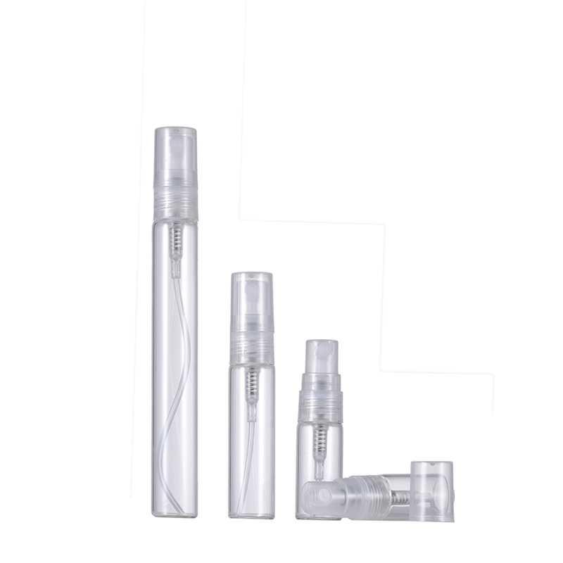 

2ml 3ml 5ml 10ml Clear Glass Perfume Bottle Empty Travel Parfum Spray Bottles For Frangrance Sample