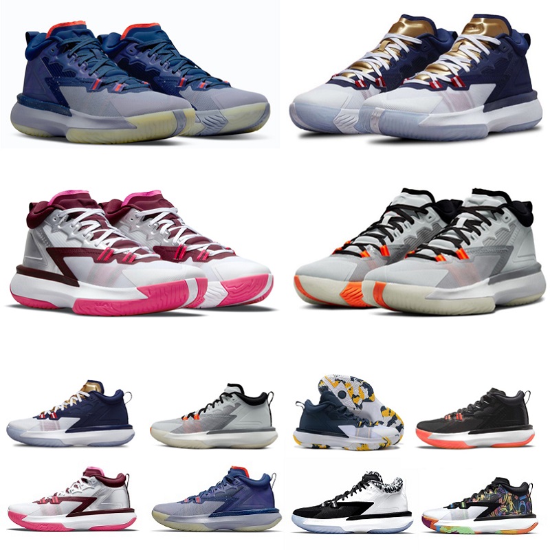

Zions Williams Zion 1 Mens Basketball Shoes Noah Gen ZNA USA Light Smoke Grey Metallic Gold Crimson Amarillo White Jumpman 1s trainers women men Sports Sneakers, Pay for box