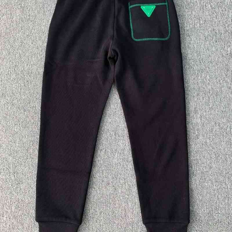 

New Bottega 2022Venet Spring European Station Fashion Brand Bv Black Green Leisure Elastic Guard Pants Waist Bound Leggings for Men and Women