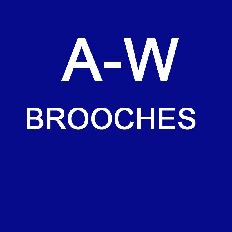 

Pins, Brooches Customized Rhinestone Fashion For Women A-W