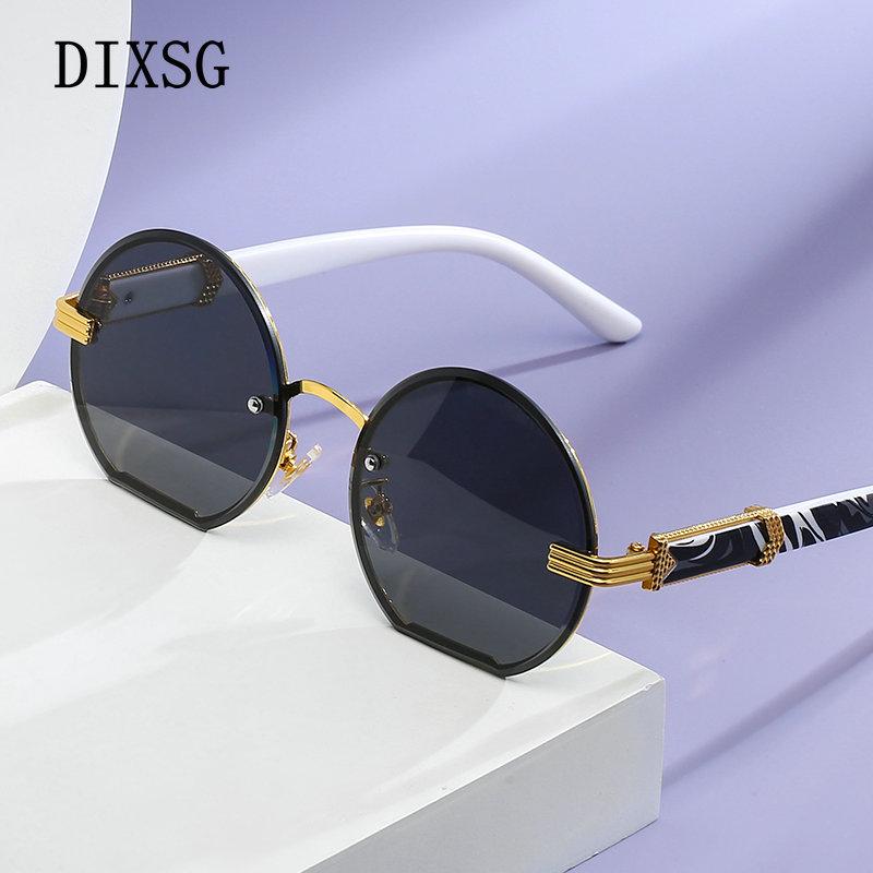 

Sunglasses 2022 Fashion Semicircle Women's Trend Color Fishing Driving Leisure Vacation UV400 For Men