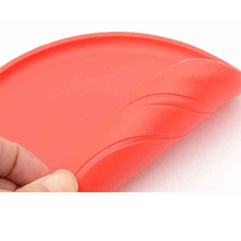 1pcs Funny Silicone Flying Saucer Dog Cat Toy Dog Game Flying Discs Resistant Chew Puppy Training Interactive Pet Supplies8
