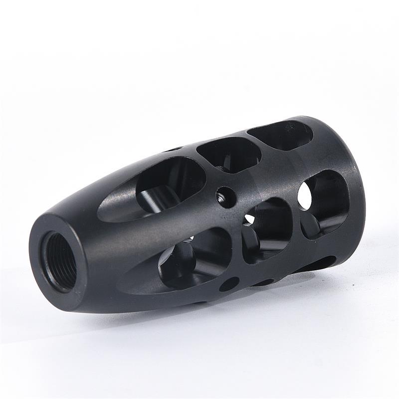 

.308 5/8x24UNEF Threads Muzzle Brake with jam nut and crush washer