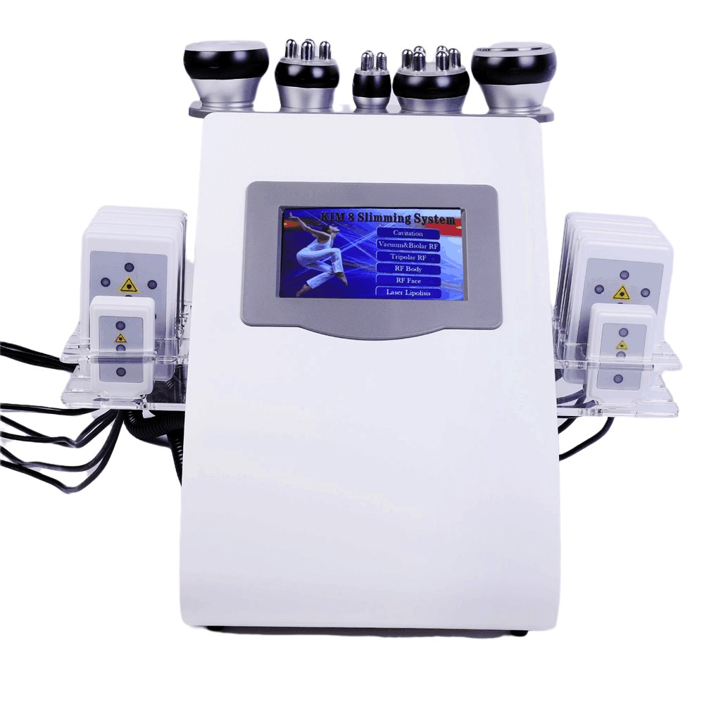 40k Ultrasonic liposuction Cavitation 8 Pads fat laser slimming machine Vacuum RF Skin Care laser Beauty Equipment
