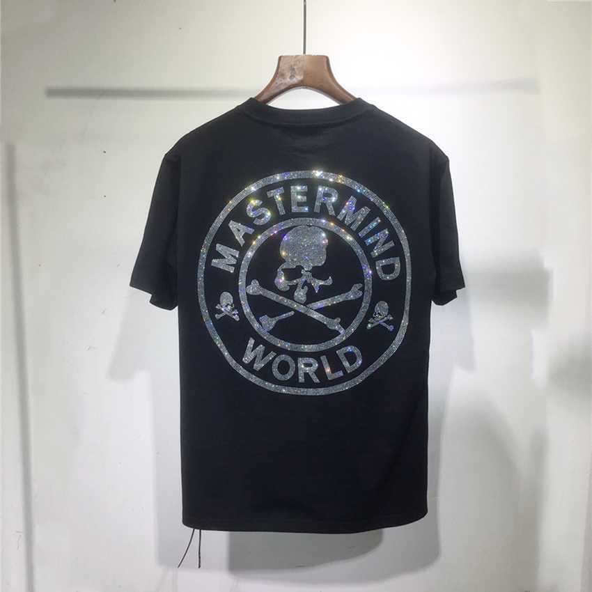 

Heavy Fabric Diamond Mastermind T Shirt Men Women 1:1 Best-Quality Unisex T-shirts Tees oversized X0628, White;black